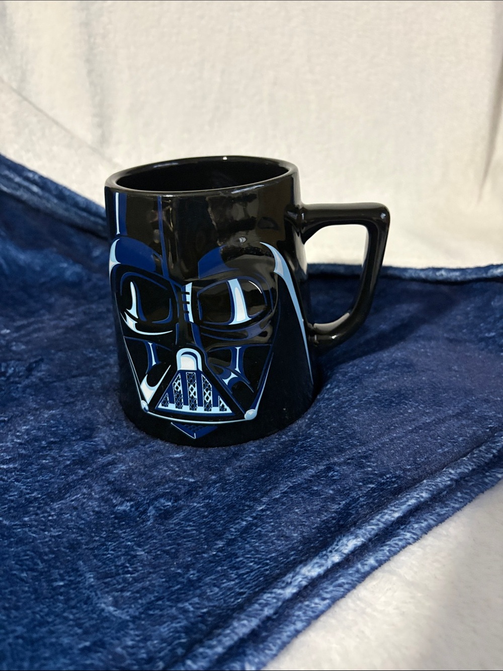 Star Wars Darth Vader Black and Blue Ceramic Mug